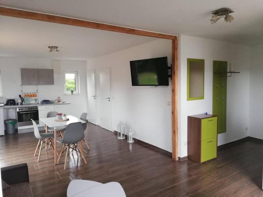 Ferienwohnung Am Stettiner Haff Monkebude Экстерьер фото